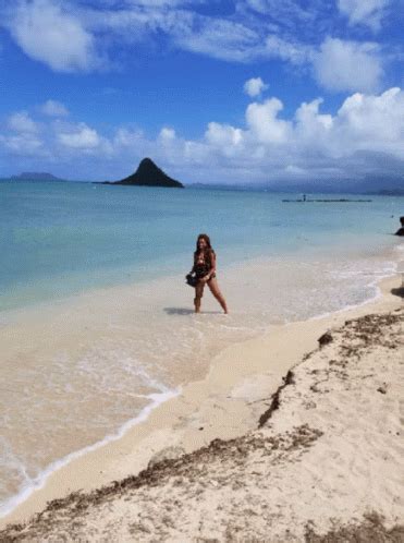 beach porn gif|Beach SEX GIFs with hot nude girls